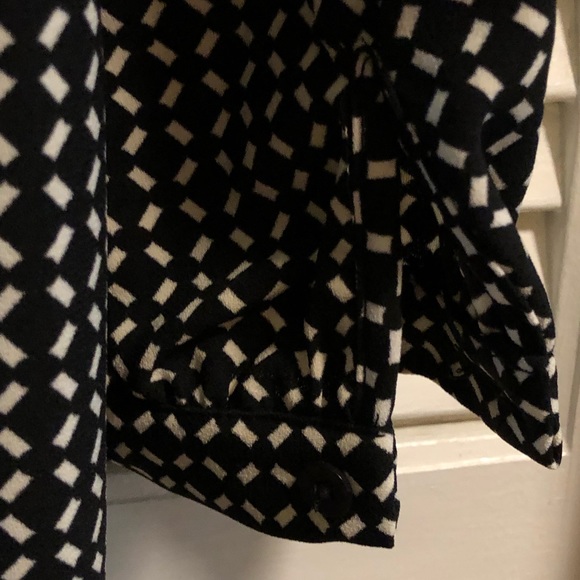 LILA 🌹 ROSE DRESS🌹BLK&WHT SIZE 4 - Picture 5 of 7